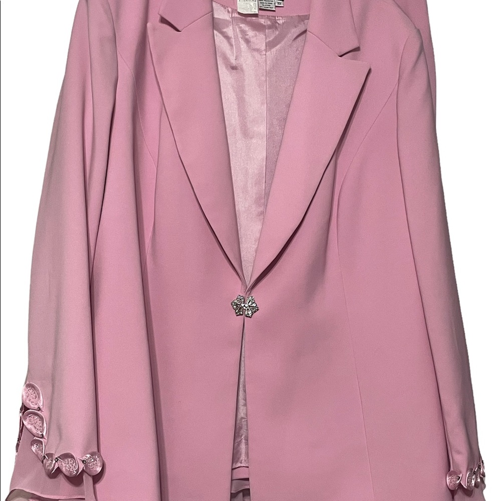 Gently used pink 2 piece suit